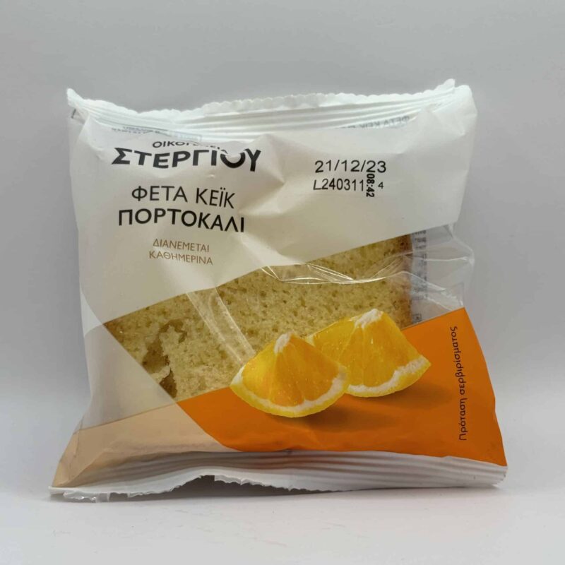 Κέικ (φέτα) πορτοκάλι