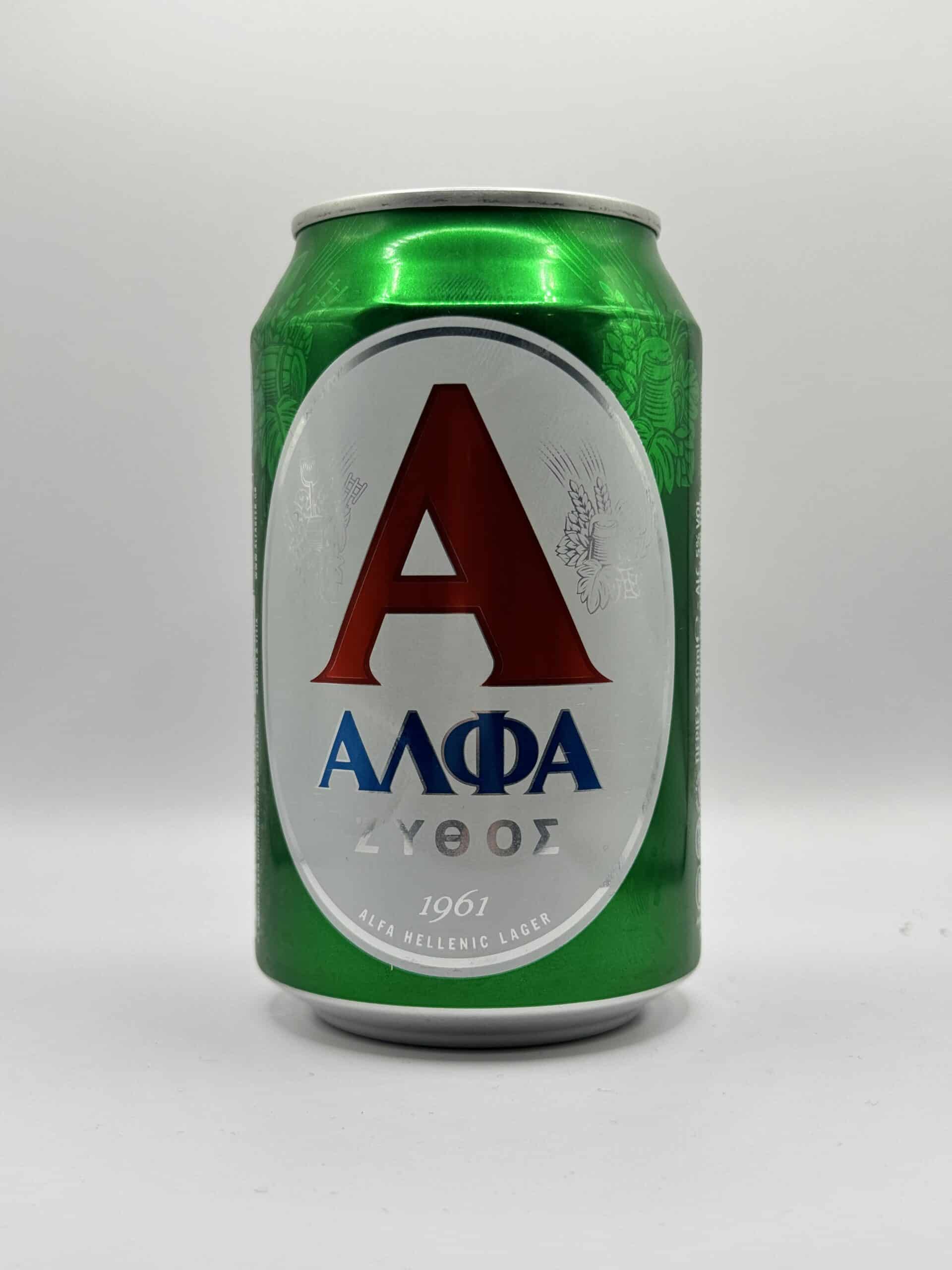 Μπύρα ΑΛΦΑ Ζύθος
