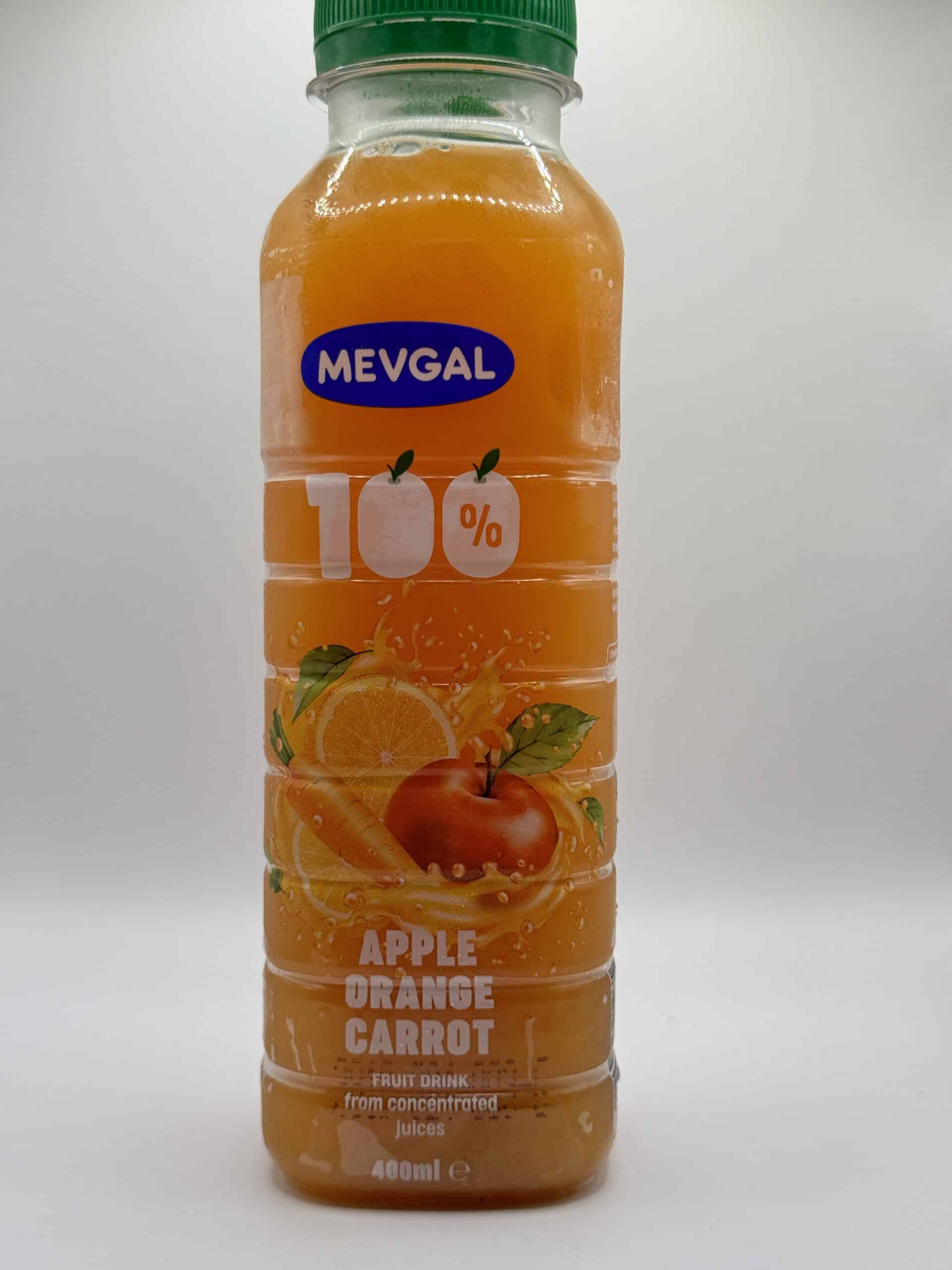 Χυμός MEVGAL 100% Apple Orange Carrot