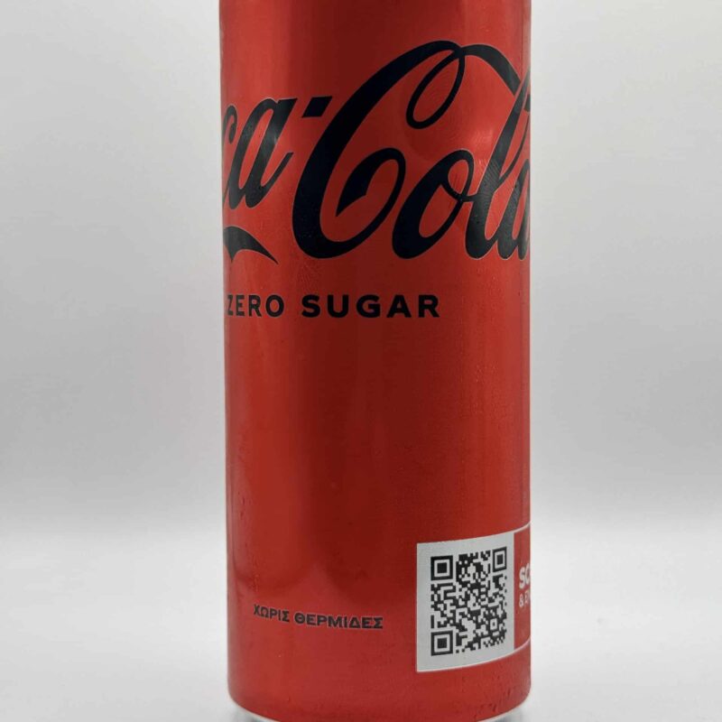 Coca Cola Zero - Κουτάκι (330 ml)