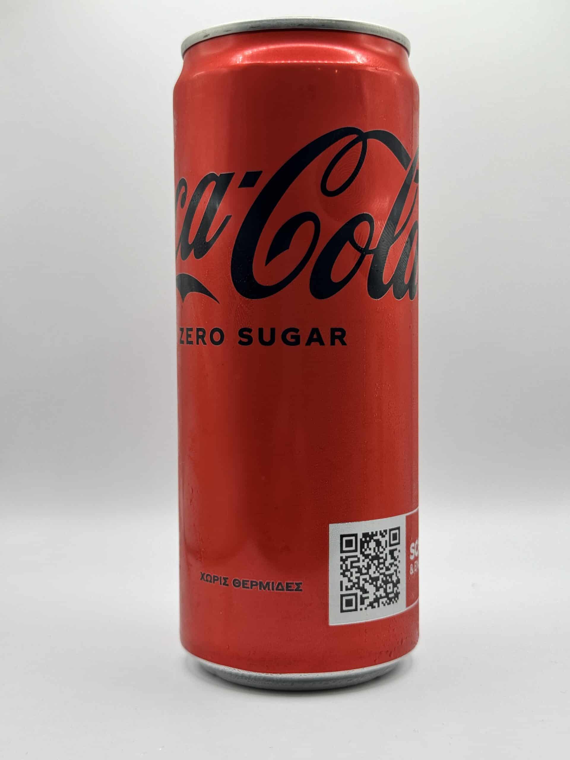 Coca Cola Zero - Κουτάκι (330 ml)
