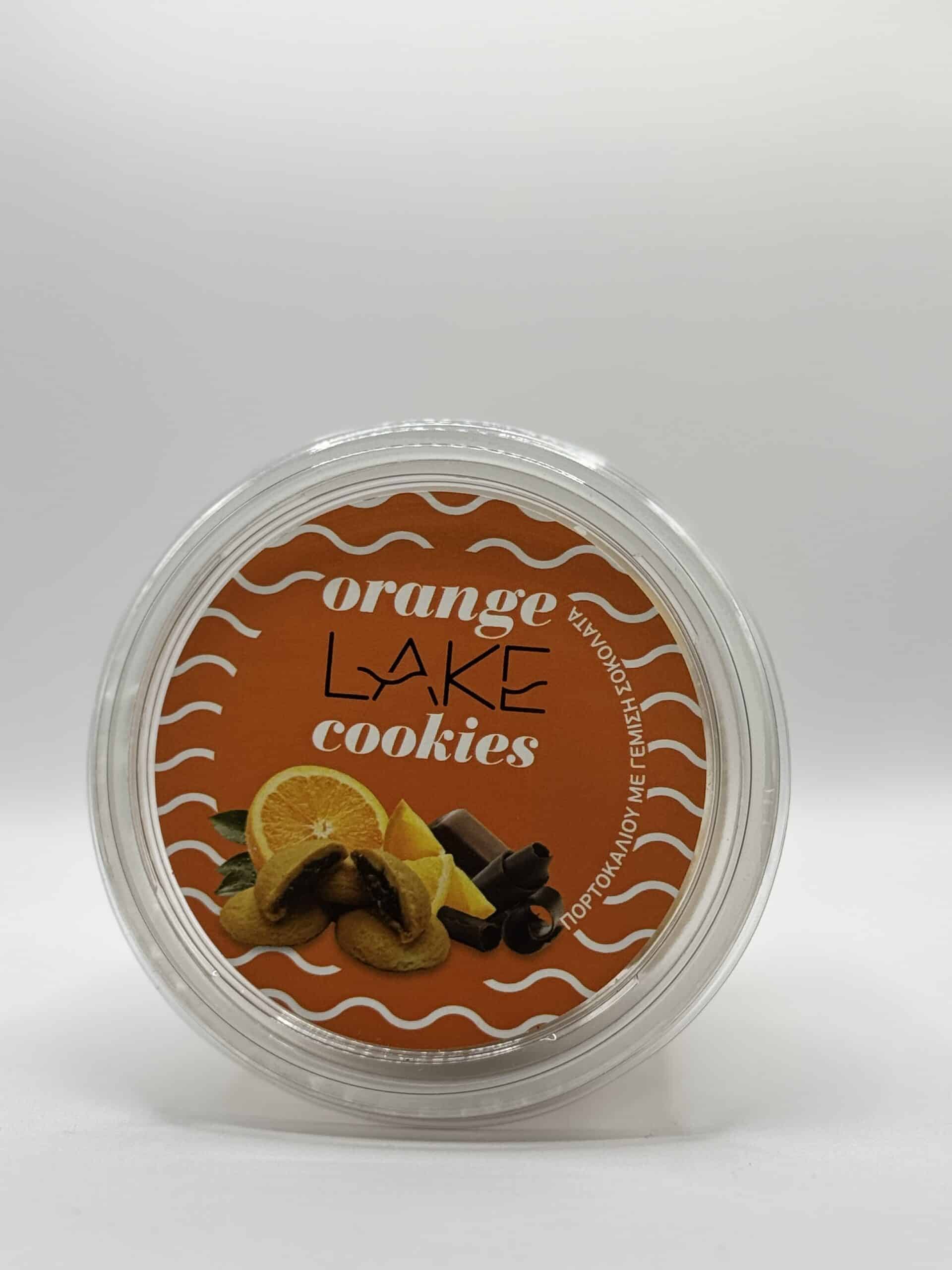 orangeLAKE cookies πορτοκαλιού με γέμιση σοκολάτα